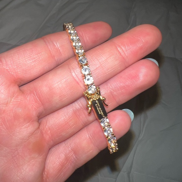 Kurt Geiger Pink and Gold Bracelet - Picture 2 of 12